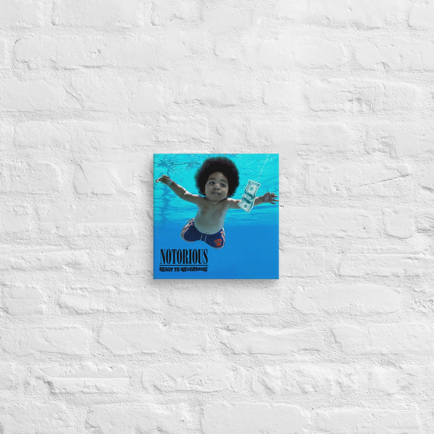 Ready to Nevermind Canvas - stampa artistica su tela (6).