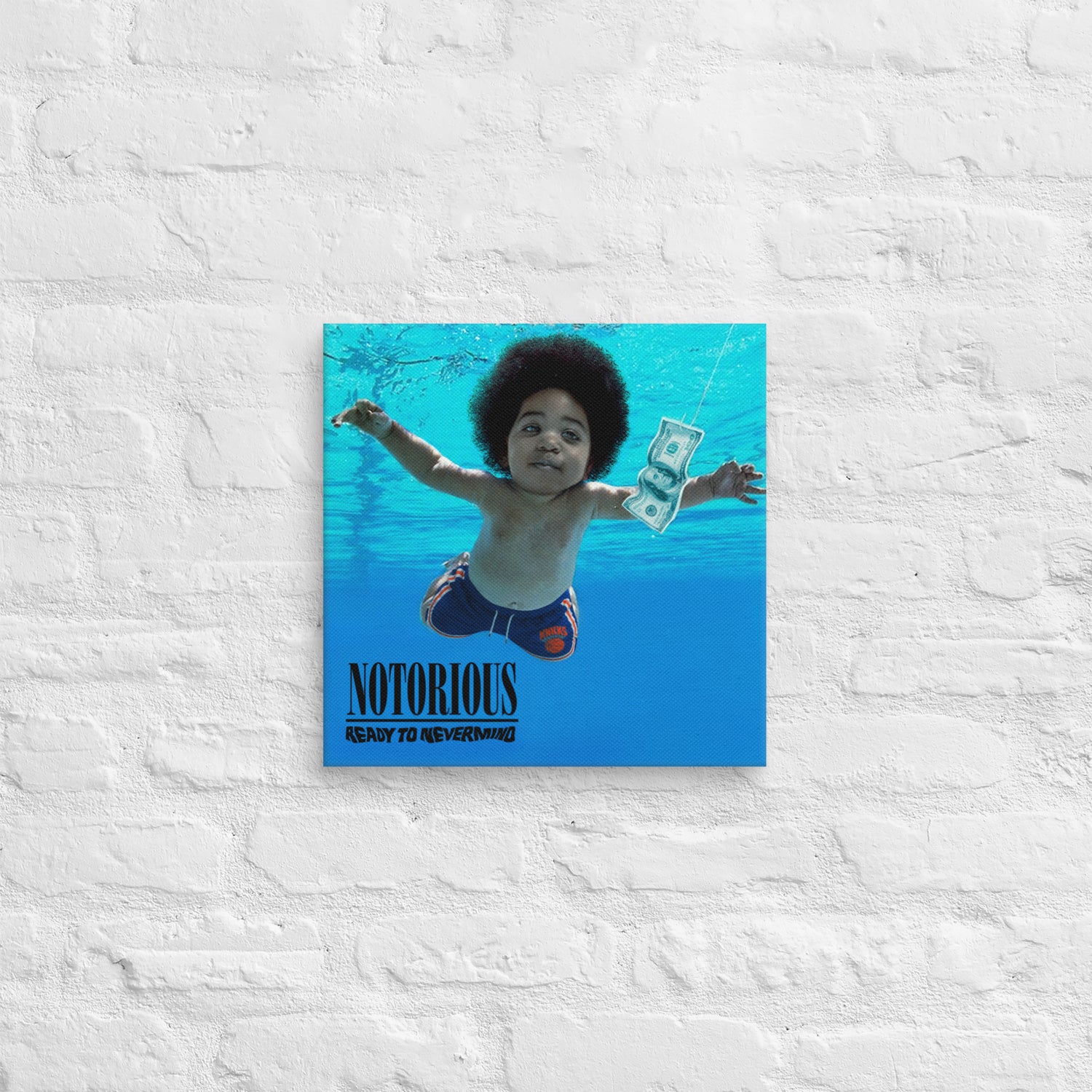 Ready to Nevermind Canvas - stampa artistica su tela (7).