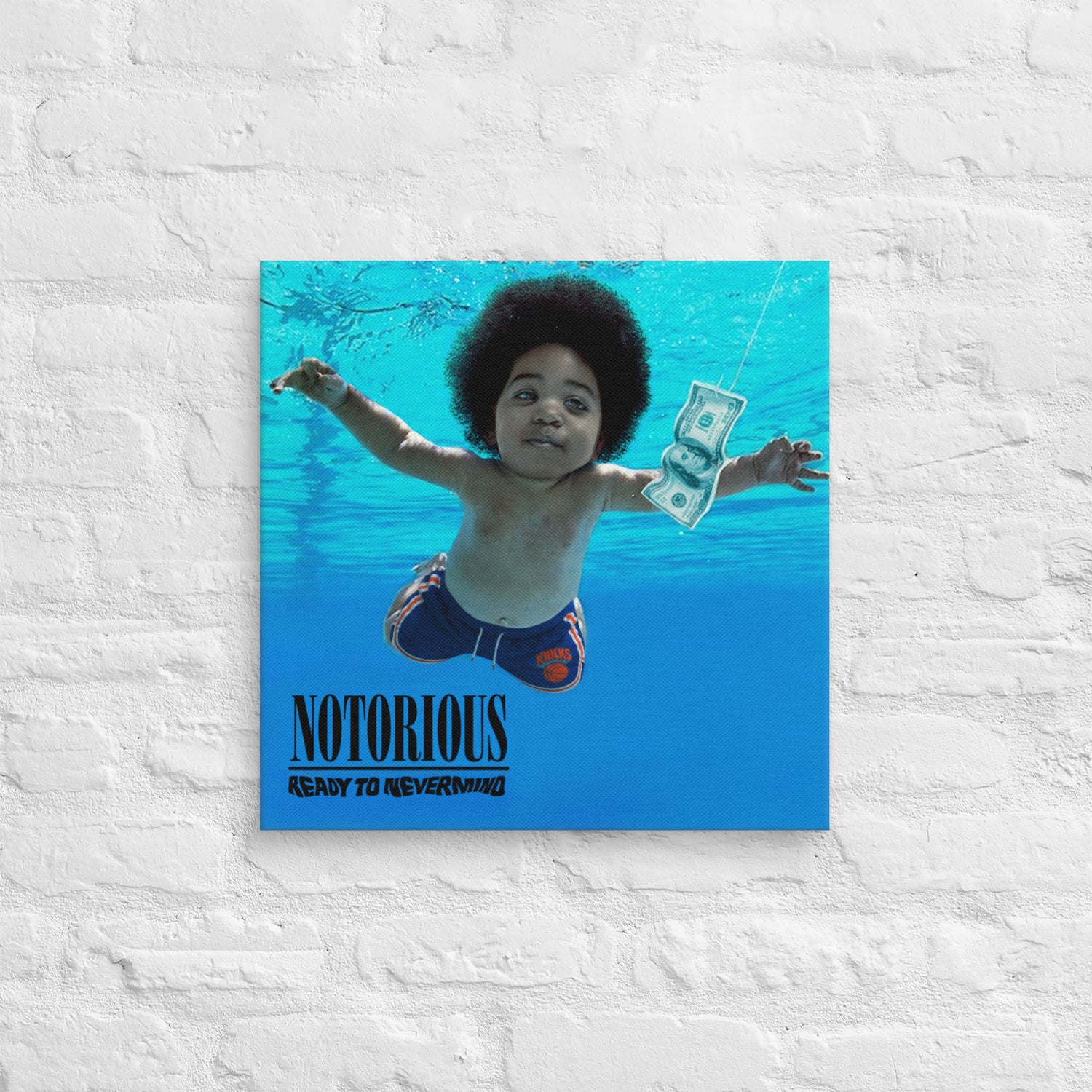Ready to Nevermind Canvas - stampa artistica su tela (8).