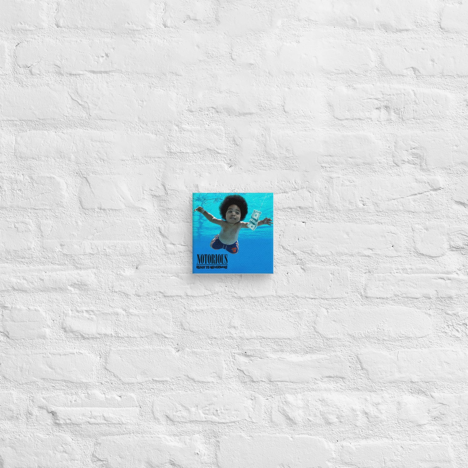 Ready to Nevermind Canvas - stampa artistica su tela (4).