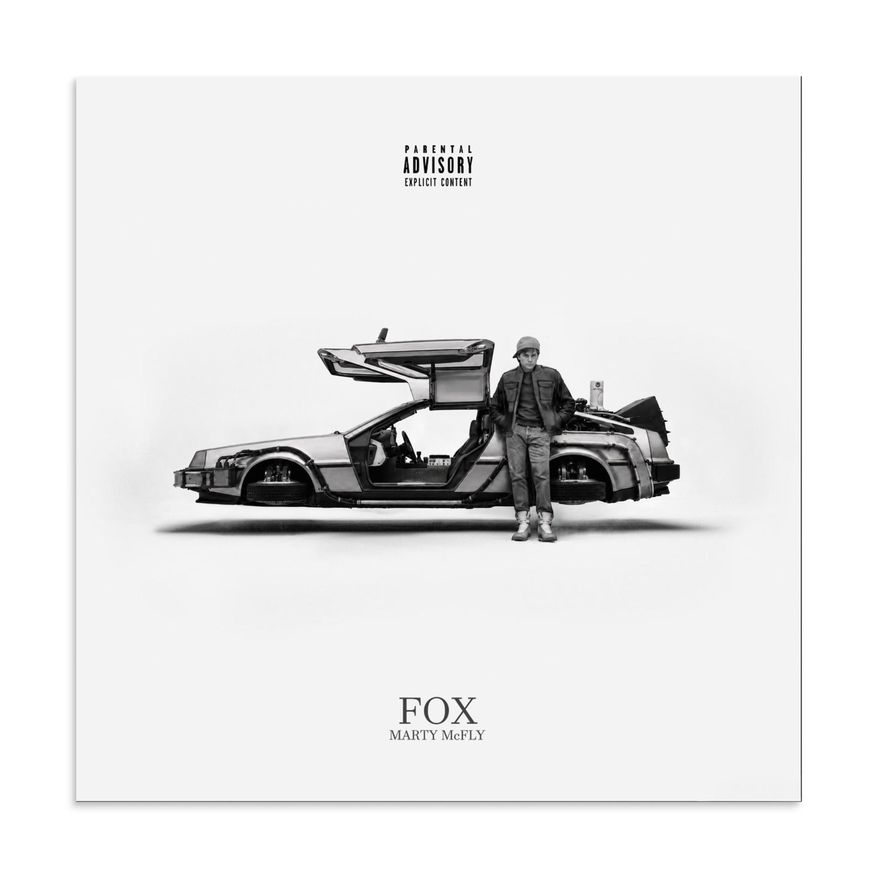 cultstar FOX art print shown as made-to-order wall art